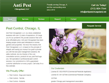 Tablet Screenshot of antipestchicagoland.net